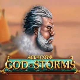 Age Of The Gods: God of Storms by Playtech, showcased at piperspin.it – game logo
