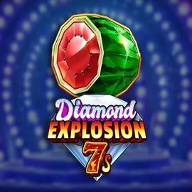 Diamond Explosion 7s slot logo by RubyPlay at PiperSpin Casino