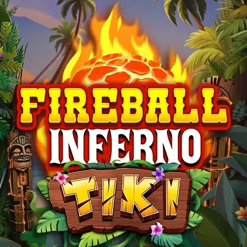 Fireball Inferno Tiki slot visual from NetEnt available on piperspin.it