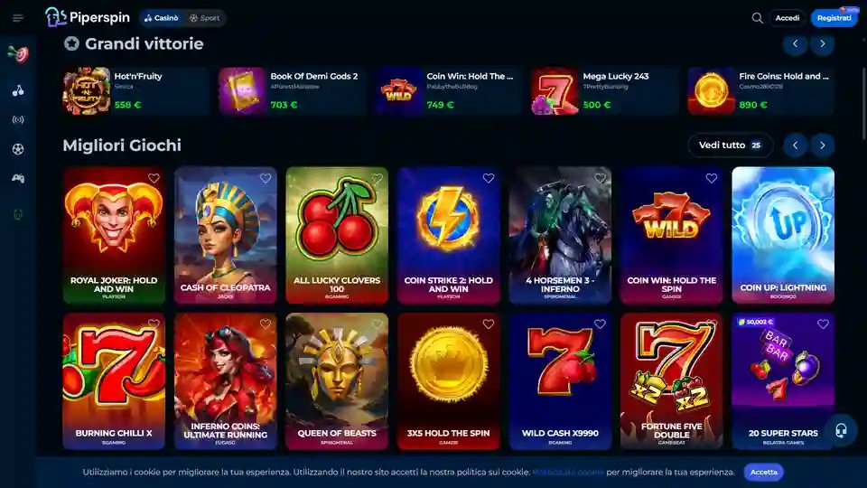 PiperSpin Casino IT