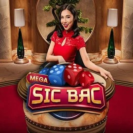 Mega Sic Bac slot logo by Pragmatic Play at PiperSpin Casino