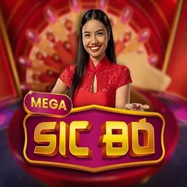 Mega Sic Bo online game logo by Pragmatic Play on piperspin.it