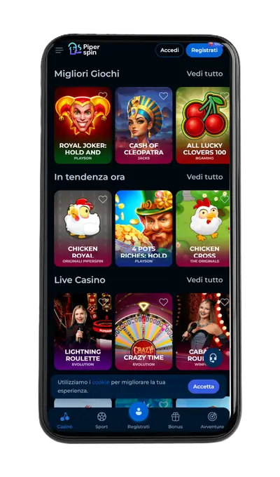 PiperSpin Casino IT