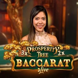 Live Casino logo of Prosperity Tree Baccarat from Evolution at PiperSpin Casino