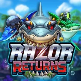 Official Slots logo: Razor Returns by Push Gaming at PiperSpin Casino