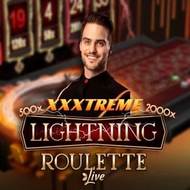 XXXtreme Lightning Roulette slot visual from Evolution available on piperspin.it